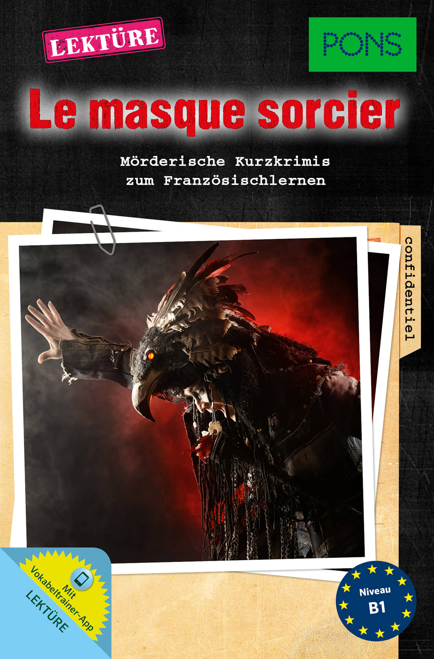 Vorschau: PONS Kurzkrimi Französisch - Le masque sorcier