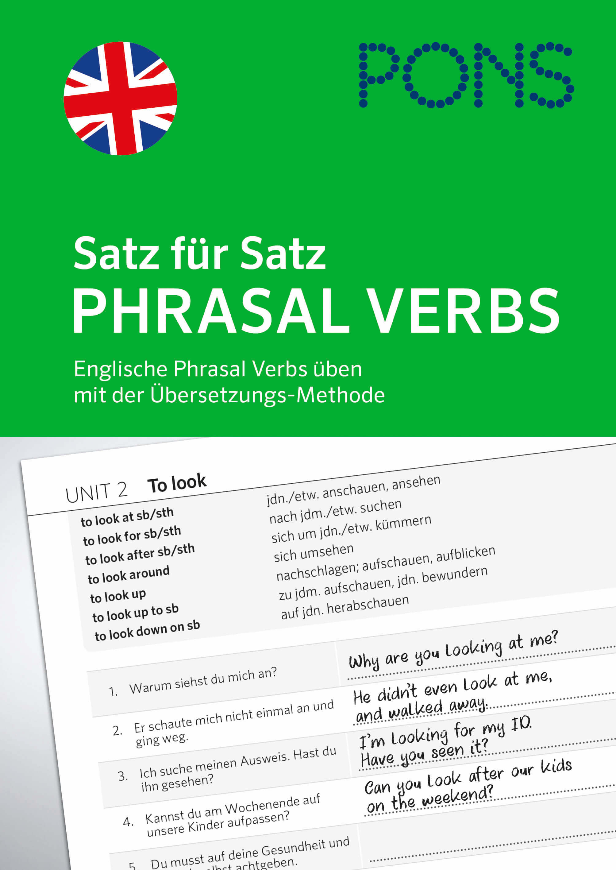 Vorschau: PONS Satz für Satz Phrasal Verbs Englisch